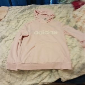 Womens Hoodie Adidas Size Small Pink